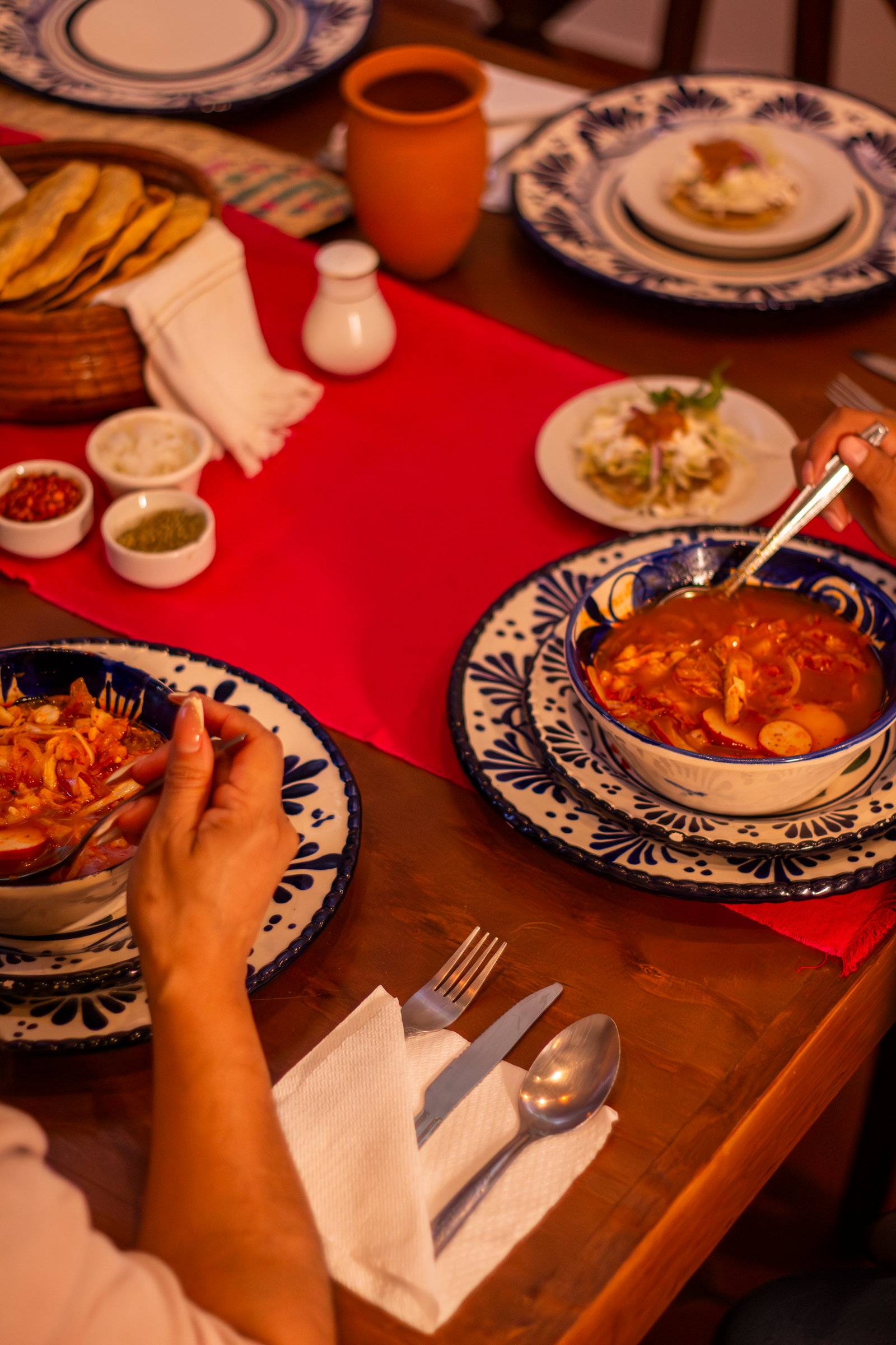 Mesa de pozole
